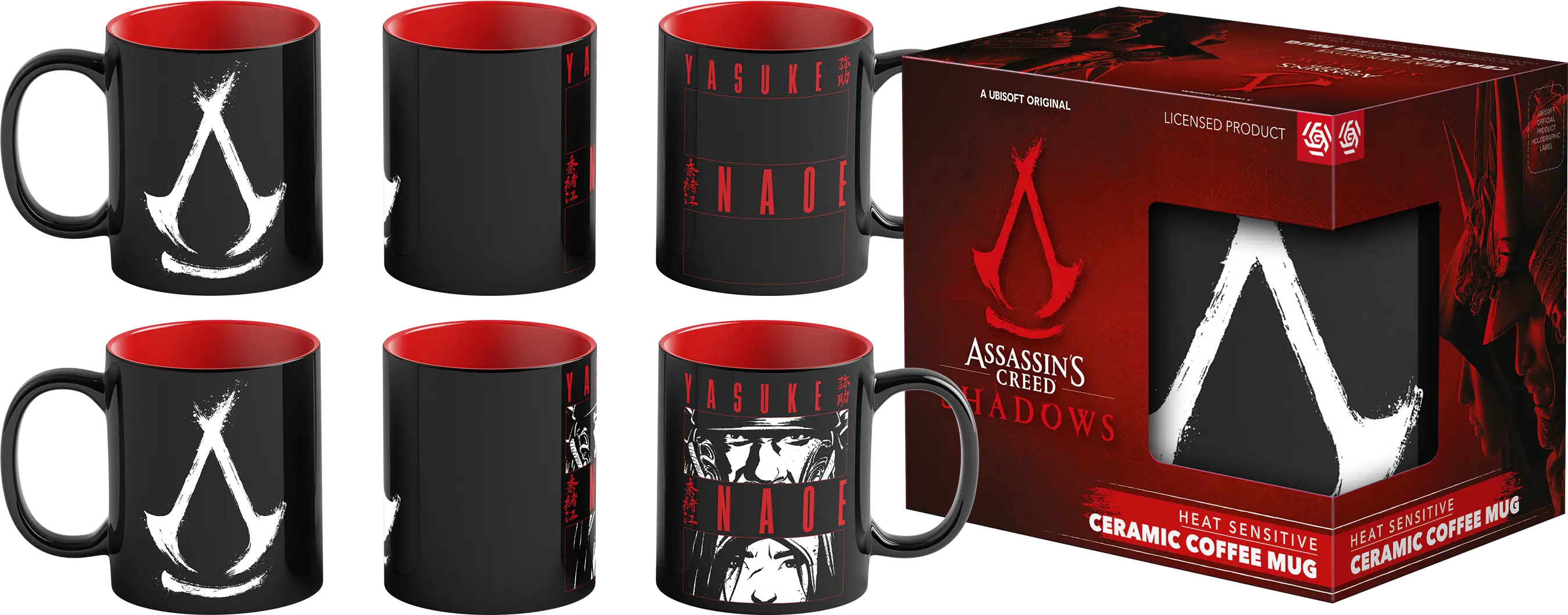 Kubek termoaktywny Assassin's Creed Shadows Naoe & Yasuke